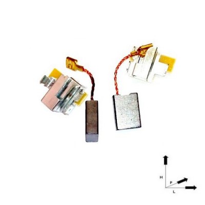 Carbon Brushes for Angle Grinder Valex SA250