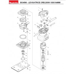 Makita Spare Parts for Sanders