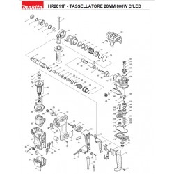 Ricambi Makita per Martelli SDS HR2811F - HR5201C