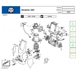 Ricambi per Idropulitrici Annovi & Reverberi AR588/590