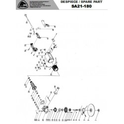 Ricambi Stayer per Smerigliatrici SA-SAB 21-180/230