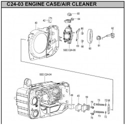 Ricambi Hitachi per Motosega da Potatura Hitachi CS25EC-SC