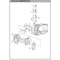Ricambi Hitachi per Motosega da Potatura Hitachi CS25EC-SC