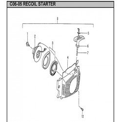 Hitachi Spare Parts for Engine Chainsaw CS38EK