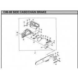 Hitachi Spare Parts for Engine Chainsaw CS38EK