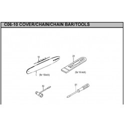 Hitachi Spare Parts for Engine Chainsaw CS38EK