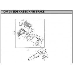 Hitachi Spare Parts for Engine Chainsaw CS38/45EL