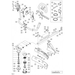 Hitachi Spare Parts for Engine Grass Trimmer CG25EUS