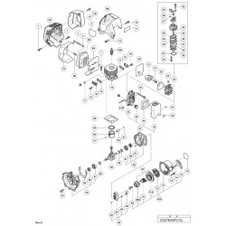 Hitachi Spare Parts for Engine Brush Cutter CG27EASP