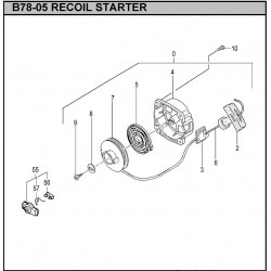 Hitachi Spare Parts for Engine Brush Cutter CG33EJ-LP