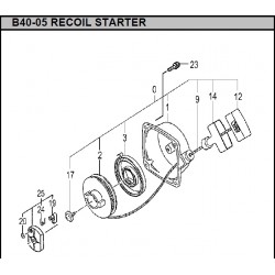 Hitachi Spare Parts for Engine Brush Cutter CG40EJ-T