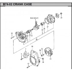Hitachi Spare Parts for Engine Brush Cutter CG40EJ-L