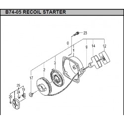 Hitachi Spare Parts for Engine Brush Cutter CG40EJ-L