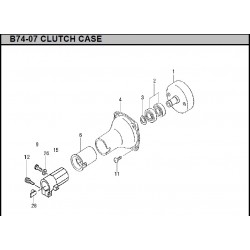 Hitachi Spare Parts for Engine Brush Cutter CG40EJ-L