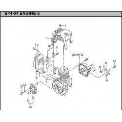 Hitachi Spare Parts for Engine Brush Cutter CG47EJ-L