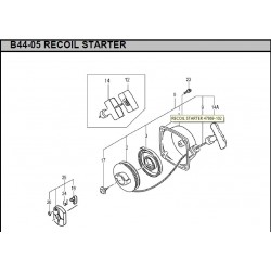 Hitachi Spare Parts for Engine Brush Cutter CG47EJ-L