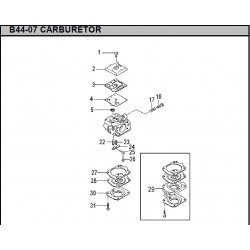 Hitachi Spare Parts for Engine Brush Cutter CG47EJ-L