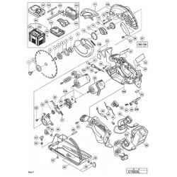 Ricambi Hitachi per Sega circolare a batteria C18DSL