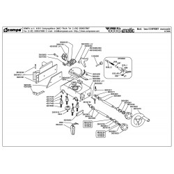 Compa-OMS Spare Parts for Professional Saws Doublematic 400 Convert