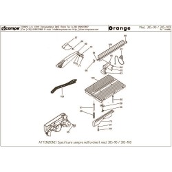 Compa-OMS Spare Parts for Portable Saws Orange 305