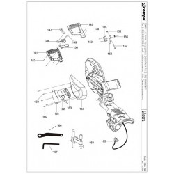 Compa-OMS Spare Parts for Portable Saws SLIDER 305X2