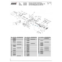 Ricambi per Troncatrice Femi XXX2-XXX2Alu-8.43.60.29-8.43.60.30