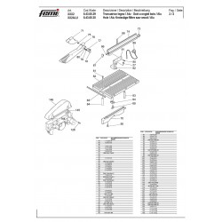 Spare parts for Mitre Saw Femi XXX2-XXX2Alu-8.43.60.29-8.43.60.30