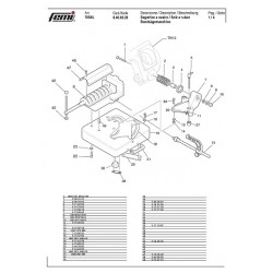 Ricambi Femi per Troncatrice a Nastro per Metallo 785XL/8486026