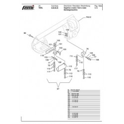 Femi Spare Parts for Band Saw for Metal 785XL/8486026