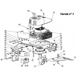 Ricambi CM Motori per Motozappa 2,7 HP