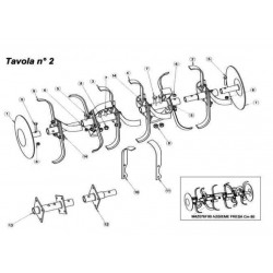 Ricambi CM Motori per Motozappa 5 HP