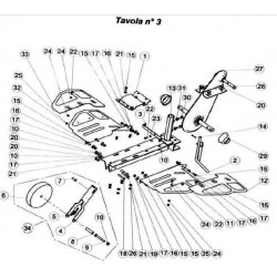 CM Motori Spare Parts for Motor Hoe 5 HP