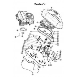 Ricambi CM Motori per Motozappa 5 HP