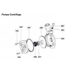 CM Motori Spare Parts for Motor Geotec