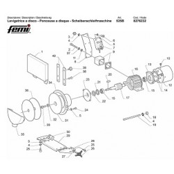 Ricambi Femi per Levigatrice a Disco 525B