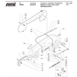Femi Spare Parts for Stationary Band Saw N266 XL_8488027