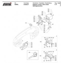 Ricambi Femi per Segatrice a Nastro Stazionaria N266 XL_8488027