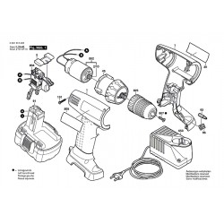Ricambi Bosch per Trapani Avvitatori a Batteria GSR