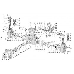 CM Motori Spare Parts for High Pressure Sprayer Pump