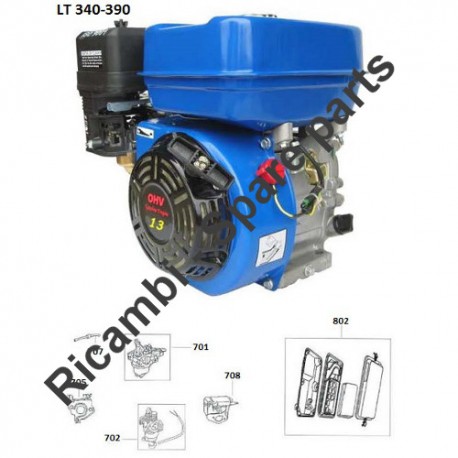 Ricambi CM Motori per Motori Benzina 4T LT340-390