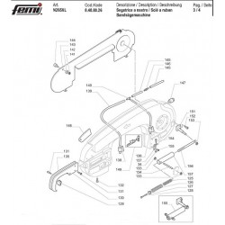 Ricambi Femi per Segatrice a Nastro Stazionaria N265 XL-8488026