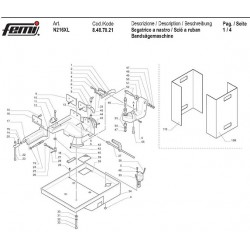 Femi Spare Parts for Stationary Band Saws N216XL-8487021