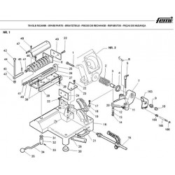 Femi Spare Parts for Transportable Bandsaw ABS NG160-8486080