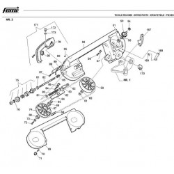 Ricambi Femi per Segatrice a Nastro Trasportabile ABS NG160-8486080 