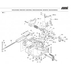Femi Spare Parts for Transportable Bandsaw ABS NG120-8485080
