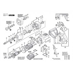 Bosch Spare Parts for Percussion Drill GBM 