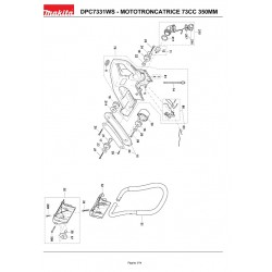 Makita Spare Parts for Power Cutters DPC7331WS