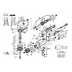 Bosch Spare Parts for Angle Polisher GPO 12 E/0 601 366 703