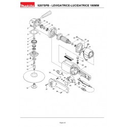 Makita Spare Parts for Polisher 