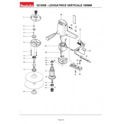 Makita Spare Parts for Sanders
